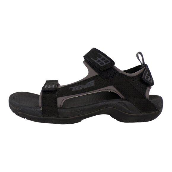 Teva Minam Sport Trail Hiking Sandals Adjustable Strap US 8 Black 4289 #1324 - Picture 2 of 7